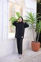 Tracksuit Set Cotton BLACK  