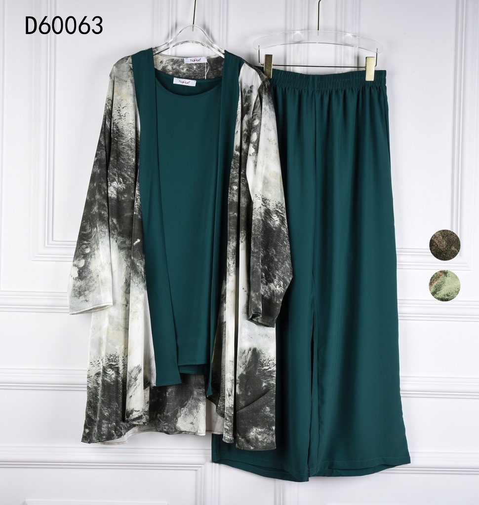 Three Piece Set Hijabطقم محجبات ثلاثة قطع