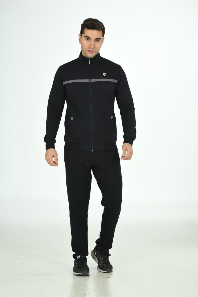 Men Sports Pajamas Black