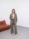 Two-Piece Suit Oily