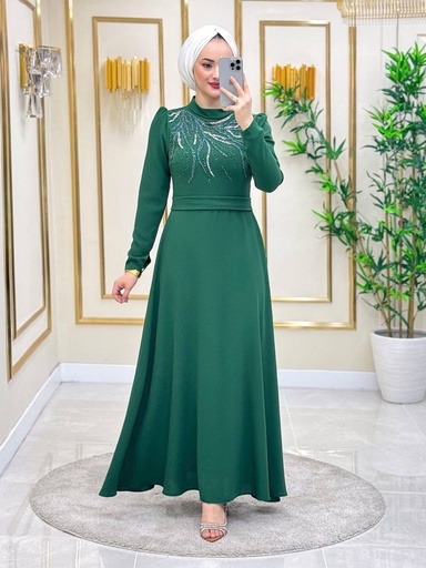 Long Dress Green